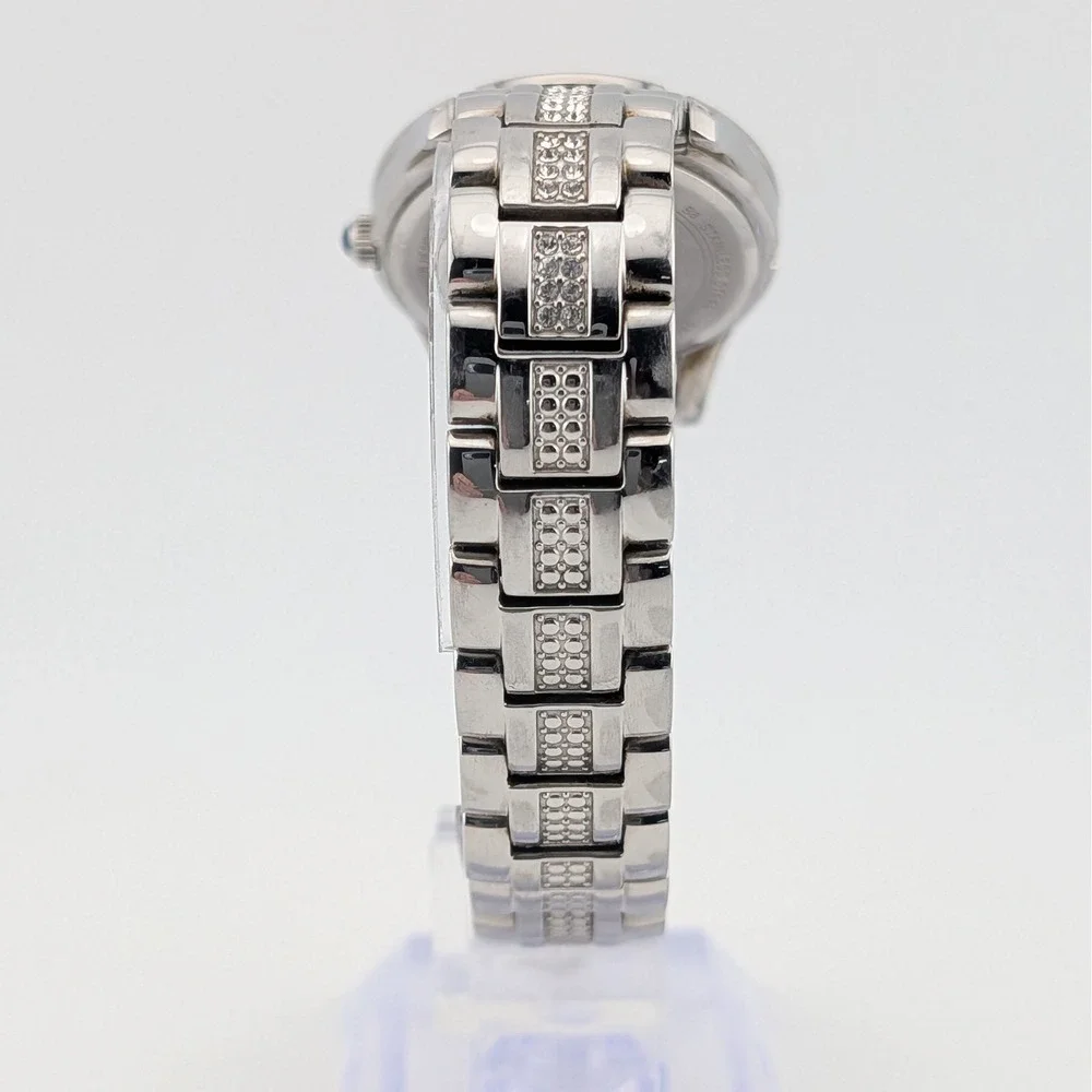 Bulova 96L116 Swarovski Crystal Mother of Pearl Women's‎ Watch 30mm 6.5